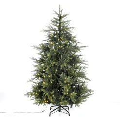 DecoWoerner Árboles De Navidad Artificiales>Pícea Artificial Con LED 210 Cm