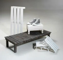 DecoWoerner Decoración De Verano>Pedestal De Mesa Plano, 45 X 100 Cm