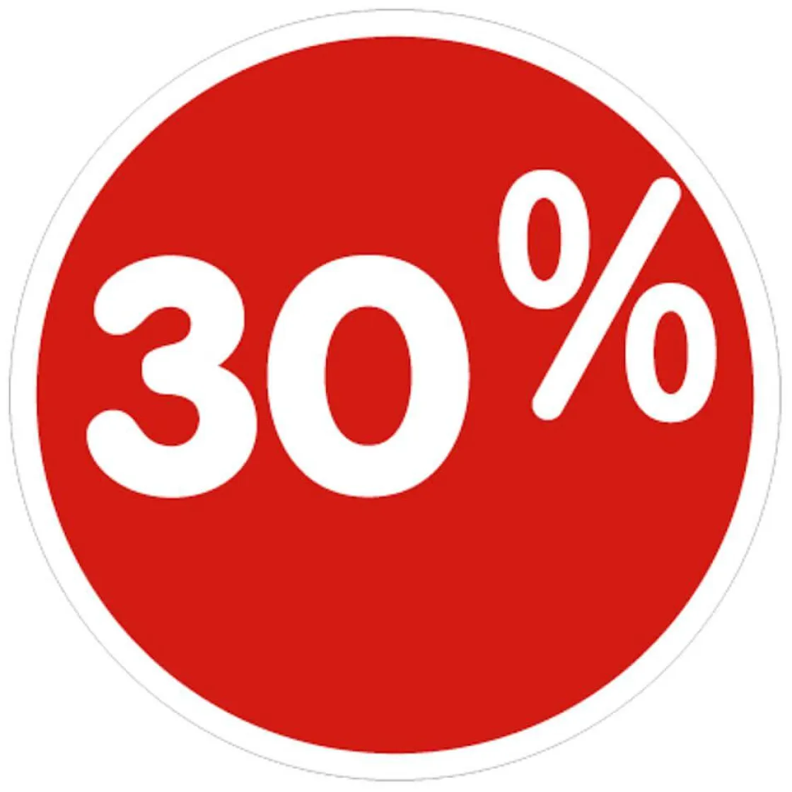 DecoWoerner Material De Rebajas>Pegatina 30% 33 Cm Ø