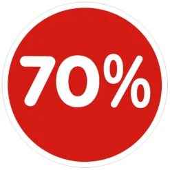 DecoWoerner Material De Rebajas>Pegatina Redonda 70 % 33 Cm Ø