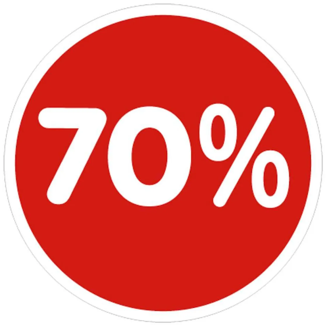 DecoWoerner Material De Rebajas>Pegatina Redonda 70 % 33 Cm Ø