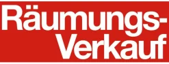 DecoWoerner Material De Rebajas>Pegatina "Räumungs-Verkauf" (liquidación Total)