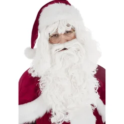 DecoWoerner Maniquíes>Peluca Y Barba Rizadas De Papá Noel