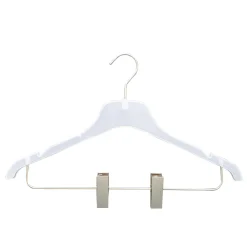 DecoWoerner Perchas>Percha 42 Cm Esmerilada Con Muescas Y Barra De Sujeción 50 Uds.