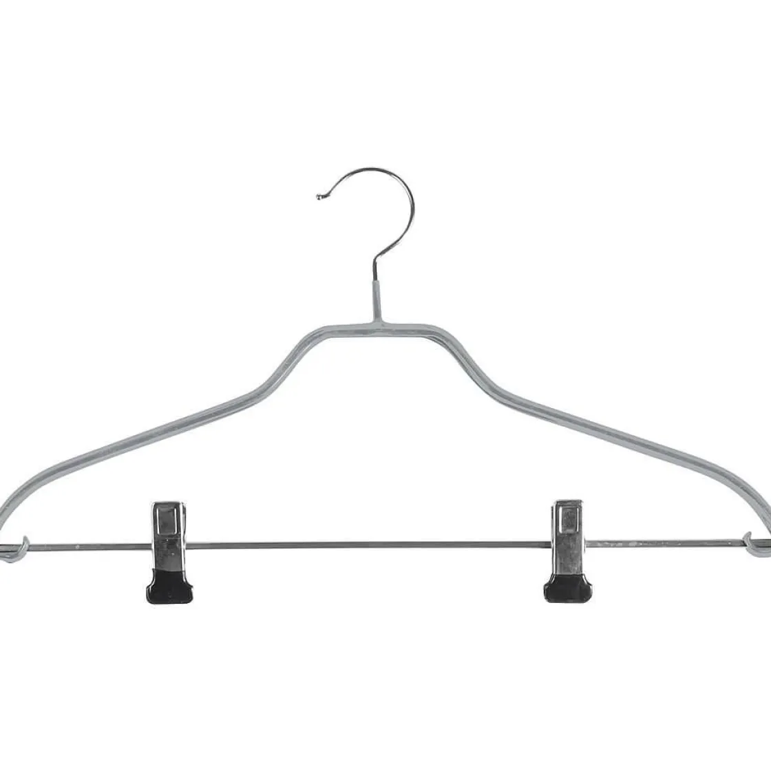 DecoWoerner Perchas>Percha Con Pinzas Antideslizante 40 Cm, A´ 10 Piezas