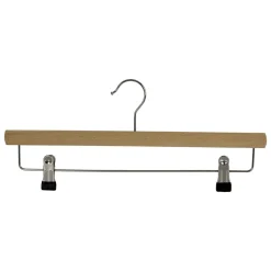 DecoWoerner Perchas>Percha Con Pinzas De Madera 40 Cm, 1 Caja De 25 Piezas