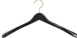 DecoWoerner Perchas>Percha De Madera /latón, 44 Cm