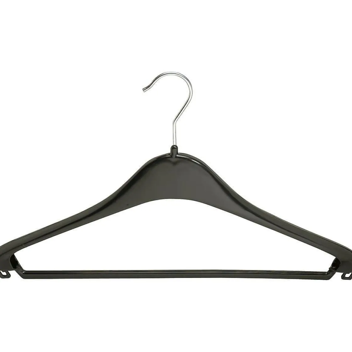 DecoWoerner Perchas>Percha De Plástico Con Barra 44 Cm,1 Caja A´125 Piezas
