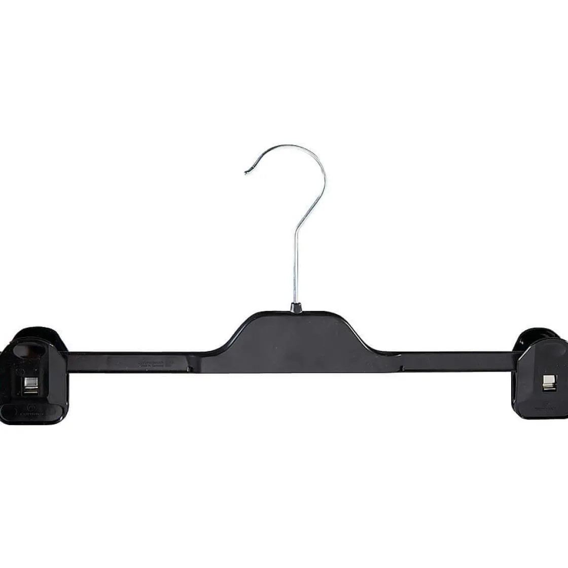 DecoWoerner Perchas>Percha De Plástico Con Pinzas 40 Cm, 1 Paquete De 10 Piezas