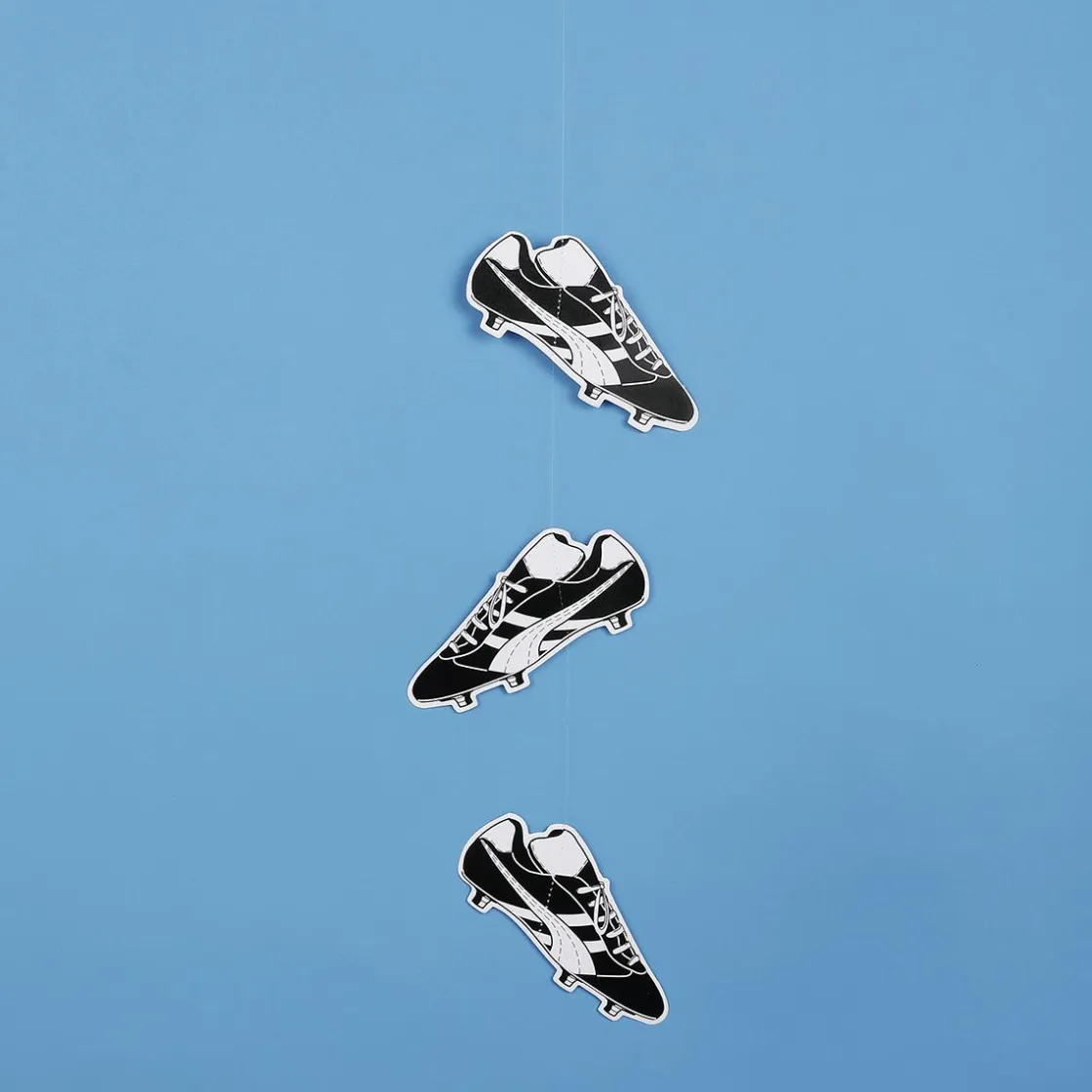 DecoWoerner Decoración Temática>Percha Para Zapatos De Fútbol Con 3 Zapatos