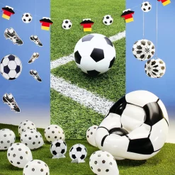 DecoWoerner Decoración Temática>Percha Para Zapatos De Fútbol Con 3 Zapatos