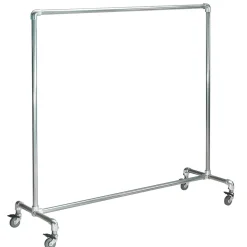 DecoWoerner Percheros>Perchero Con Ruedas FACTORY 160 Cm