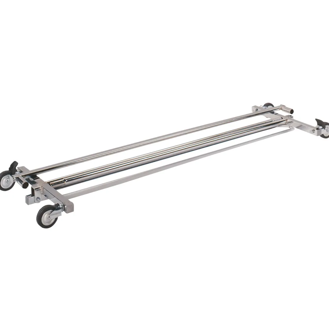 DecoWoerner Percheros>Perchero Con Ruedas Plegable, Altura Fija 150 Cm