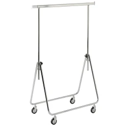 DecoWoerner Percheros>Perchero Con Ruedas Plegable 140 Cm