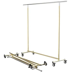 DecoWoerner Percheros>Perchero Con Ruedas Plegable 177 Cm