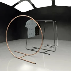 DecoWoerner Percheros>Perchero De Espacio Mediano Redondo Ø 160 Cm, Rosado