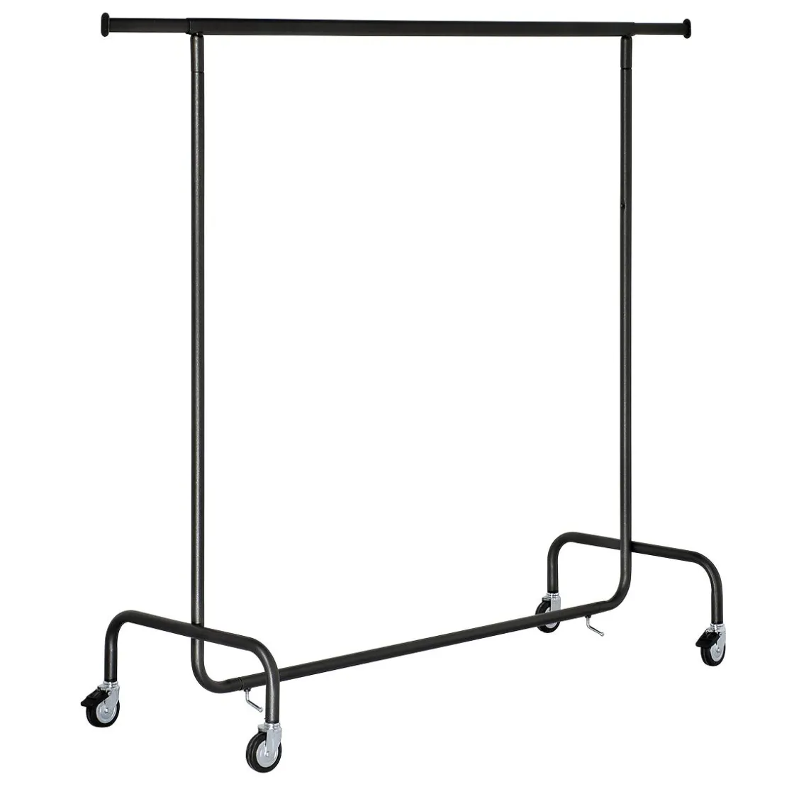 DecoWoerner Percheros>Perchero Rodante, Altura Fija 150 Cm