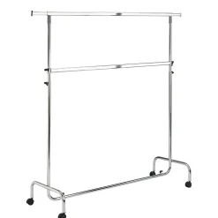 DecoWoerner Percheros>Perchero Rodante Altura Regulable 150 Cm