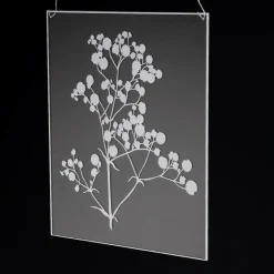 DecoWoerner Decoración De Verano|Decoración De Primavera>Pintura Acrílica "Gypsophila" 35 X 45 Cm
