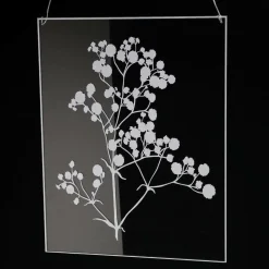 DecoWoerner Decoración De Verano|Decoración De Primavera>Pintura Acrílica "Gypsophila" 35 X 45 Cm