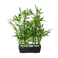 DecoWoerner Plantas De Interior>Planta Artificial De Bambú En Maceta Lista 47 Cm