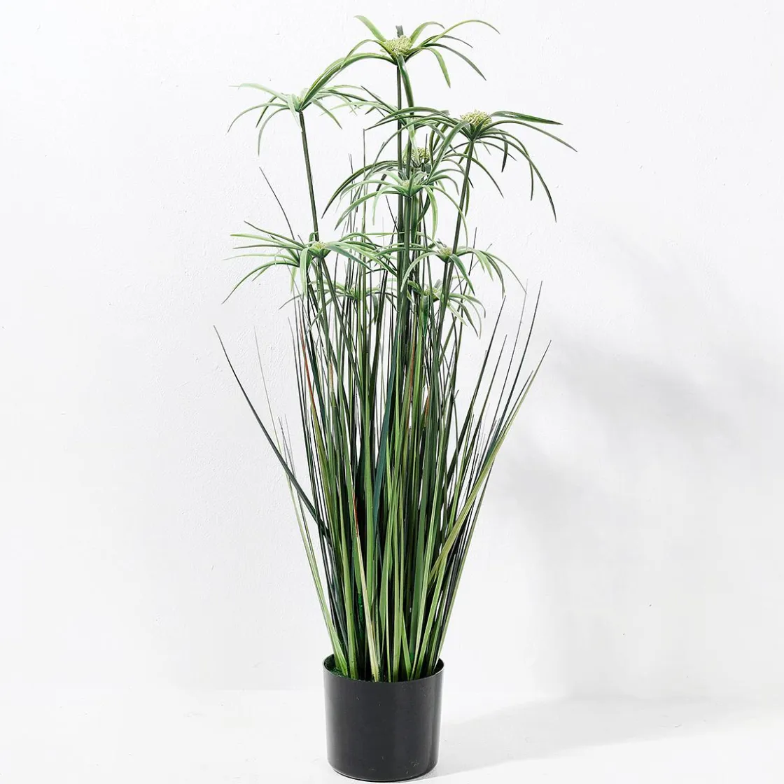 DecoWoerner Hierba Decorativa>Planta Artificial De Papiro En Maceta De 90 Cm