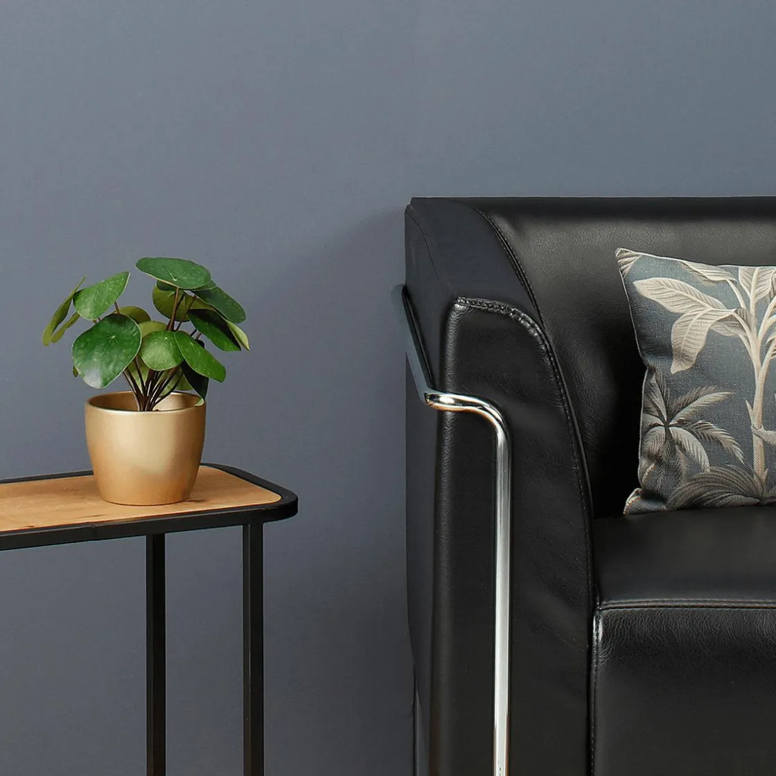 DecoWoerner Plantas De Interior>Planta Artificial Deco Pilea En Maceta, Pancake 25 Cm