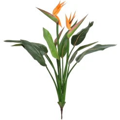 DecoWoerner Plantas De Interior|Plantas Artificiales Ignífugas>Planta Artificial Sterlizia Pick Con Flores 103 Cm