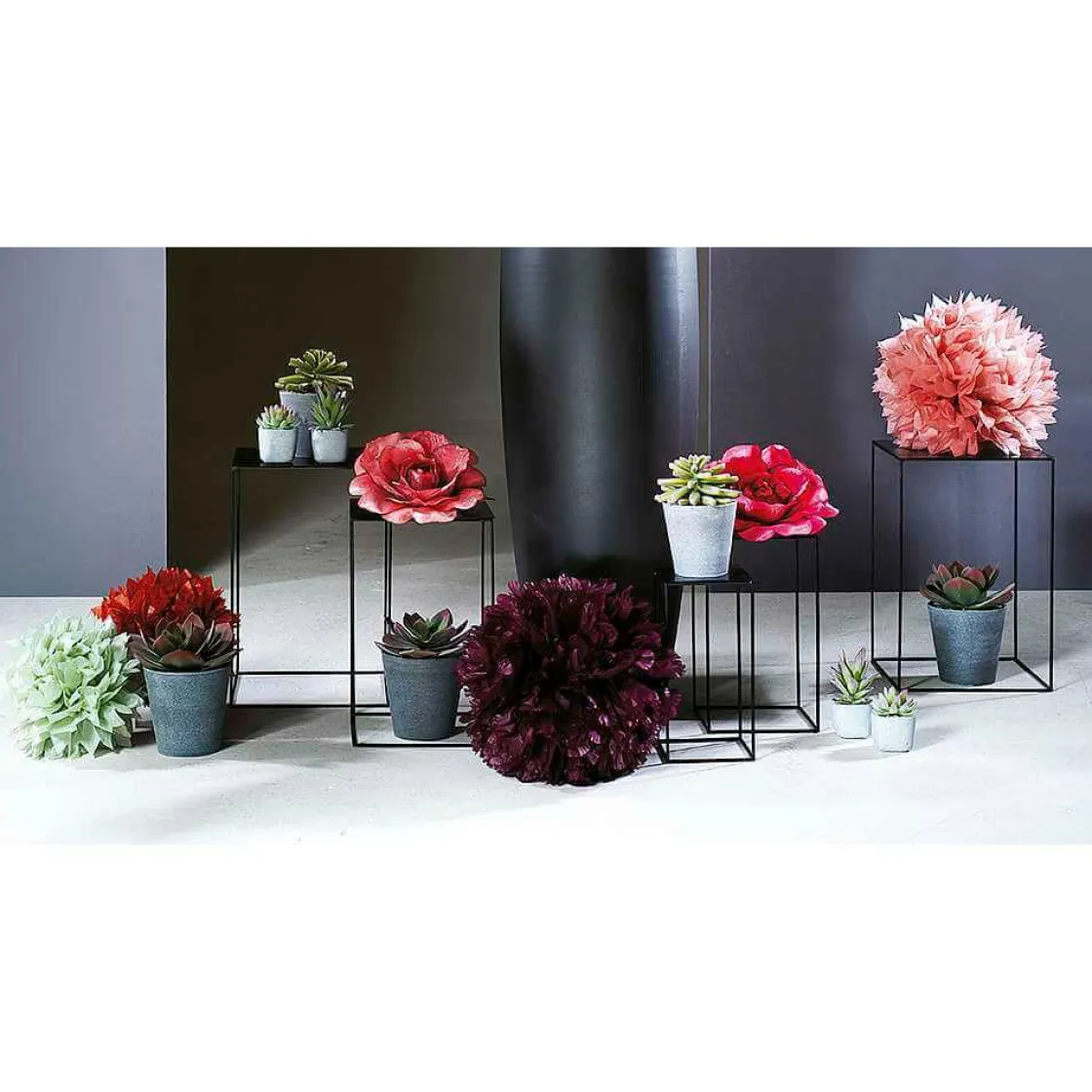 DecoWoerner Plantas De Interior>Plantas Suculentas Artificiales 20 Cm