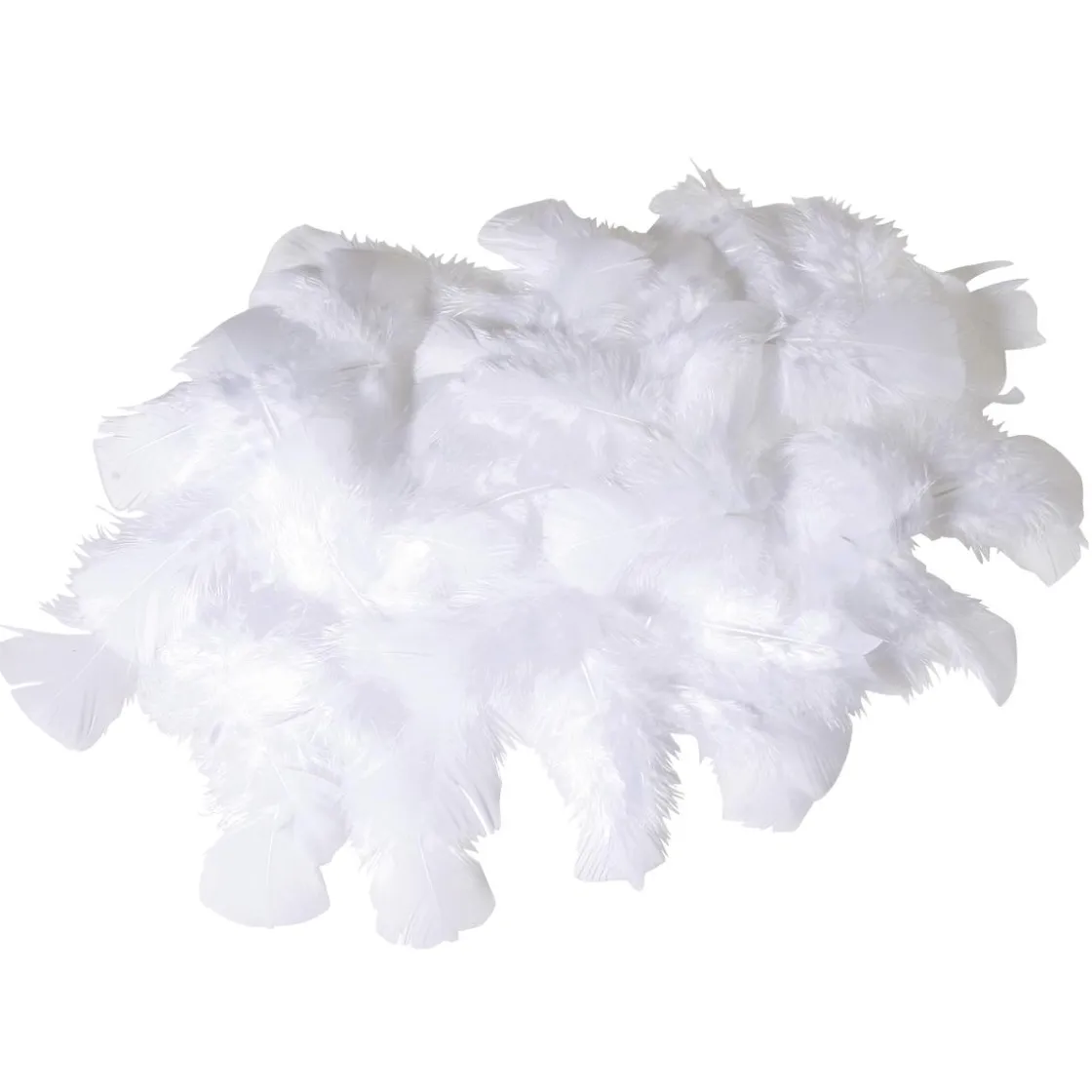 DecoWoerner Decoración Dispersa|Decoración De Pascua>Plumas Decorativas Blancas, 20 G