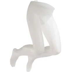 DecoWoerner Maniquíes>Presentador De Pantalones Masculino, 106 Cm, Color Opalino
