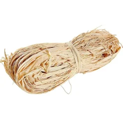 DecoWoerner Cintas De Regalo|Decoración De Otoño>Rafia, Natural