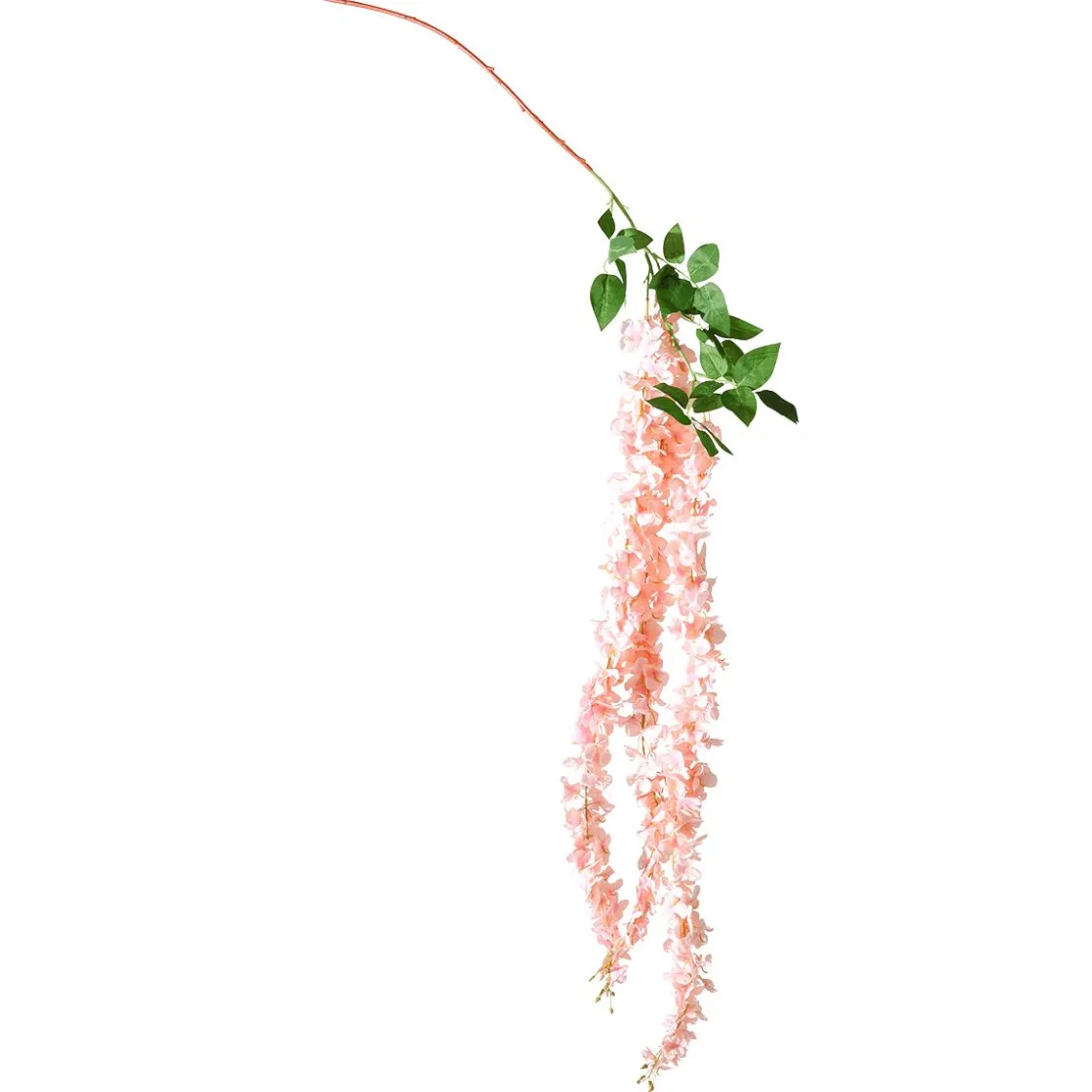 DecoWoerner Ramas Y Ramitas>Rama Artificial De Hortensias , 170 Cm