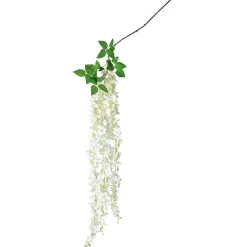 DecoWoerner Ramas Y Ramitas>Rama Artificial De Hortensias Blanca, 170 Cm