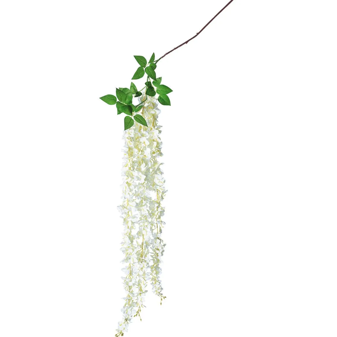 DecoWoerner Ramas Y Ramitas>Rama Artificial De Hortensias Blanca, 170 Cm