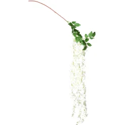 DecoWoerner Ramas Y Ramitas>Rama Artificial De Hortensias Blanca, 170 Cm