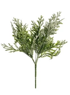 DecoWoerner Ramas Y Ramitas|Árboles De Mesa Y Ramas De Abeto>Rama Artificial De Thuja, 35 Cm De Largo