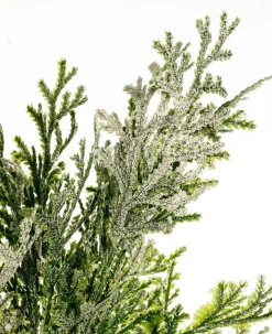 DecoWoerner Ramas Y Ramitas|Árboles De Mesa Y Ramas De Abeto>Rama Artificial De Thuja, 35 Cm De Largo