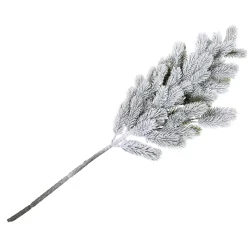 DecoWoerner Ramas Y Ramitas|Árboles De Mesa Y Ramas De Abeto>Rama De Abeto Artificial Con Nieve, Longitud 110 Cm