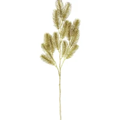 DecoWoerner Ramas Y Ramitas|Árboles De Mesa Y Ramas De Abeto>Rama De Abeto Artificial 71 Cm, Dorada