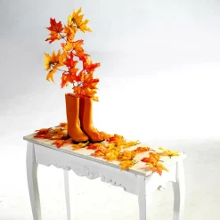 DecoWoerner Decoración De Otoño|Ramas Y Ramitas>Rama De Arce Artificial Ada, Longitud 80 Cm