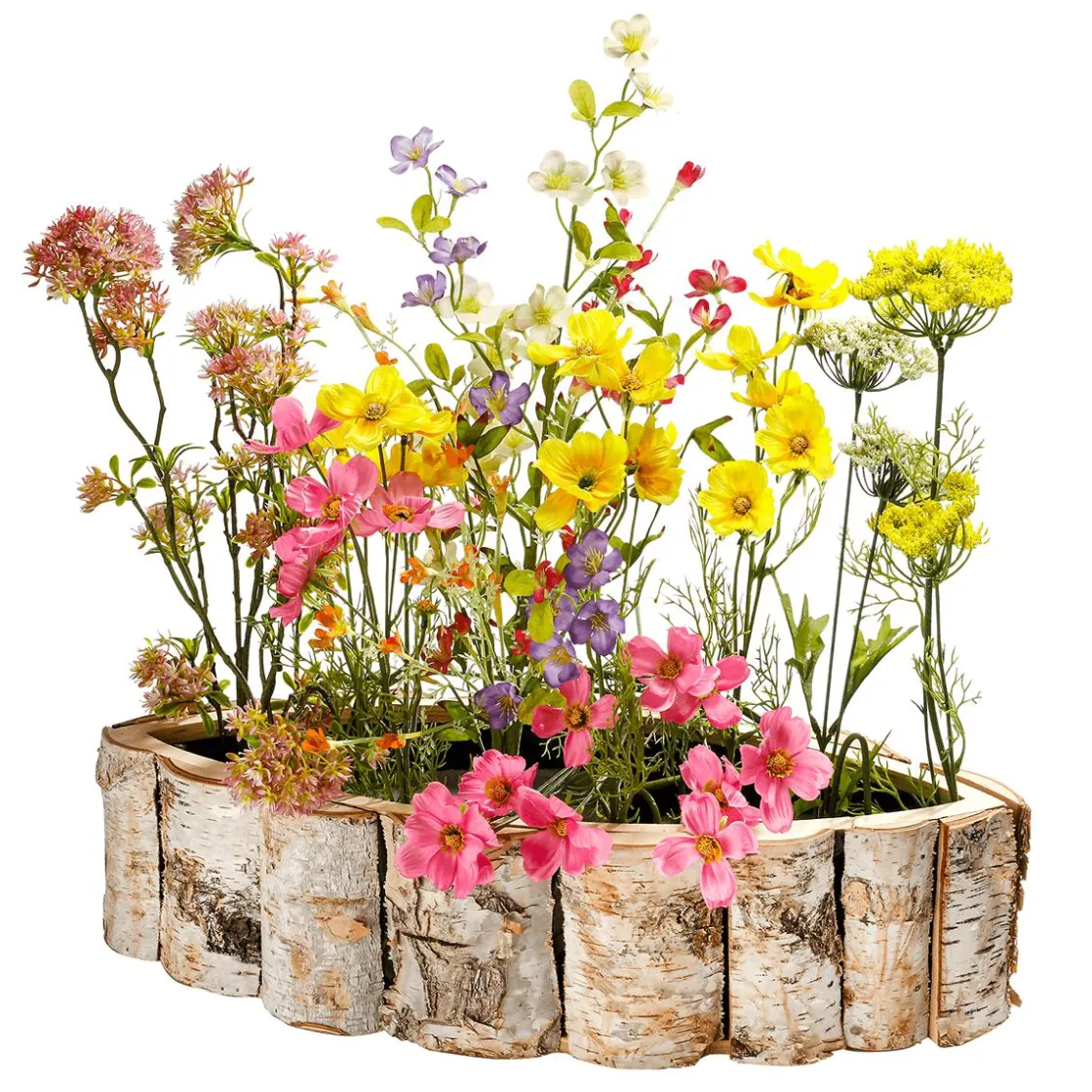 DecoWoerner Decoración De Primavera|Flores Artificiales>Rama De Arte Bouvardia 85 Cm