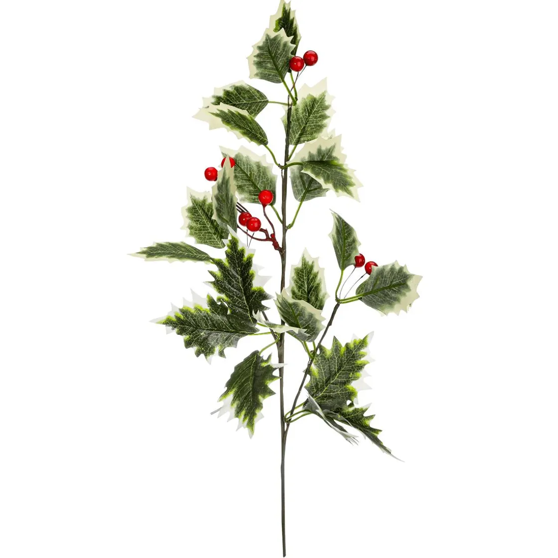 DecoWoerner Decoración De Otoño|Ramas Y Ramitas>Rama De Ilex Con Bayas 47 Cm Juego De 2
