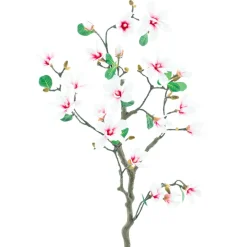 DecoWoerner Ramas Y Ramitas>Rama De Magnolia Artificial Deco 120 Cm