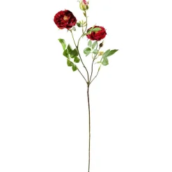 DecoWoerner Decoración Temática|Flores Artificiales>Rama De Rosa Inglesa Artificial,