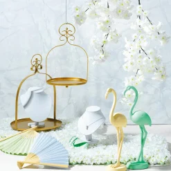 DecoWoerner Ramas Y Ramitas>Rama Decorativa Con Flores De Cerezo Blanca, 105 Cm