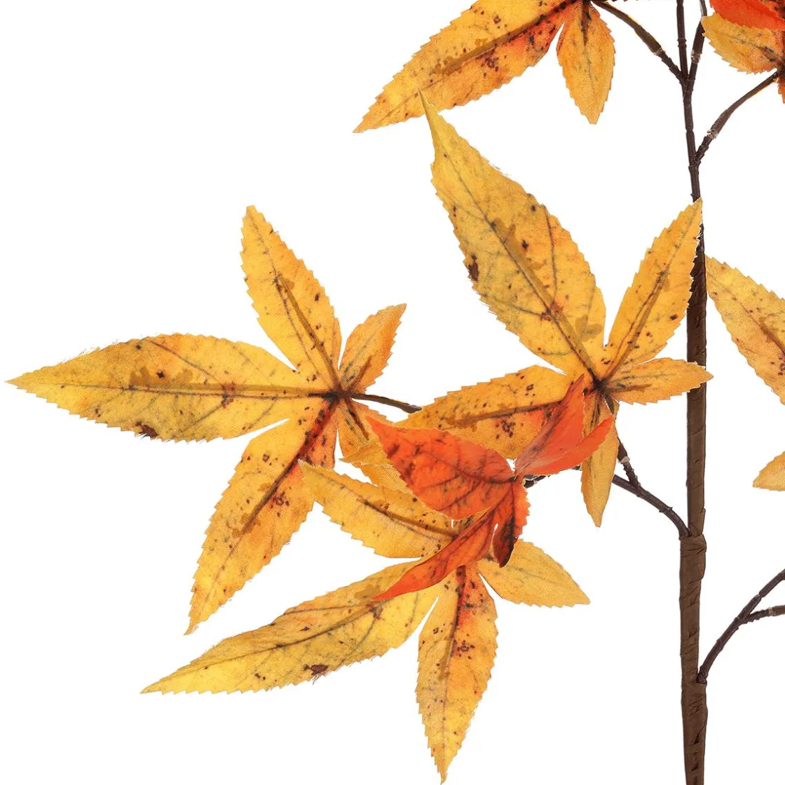 DecoWoerner Decoración De Otoño|Ramas Y Ramitas>Ramas Artificiales De Arce 2 Piezas 81 Cm