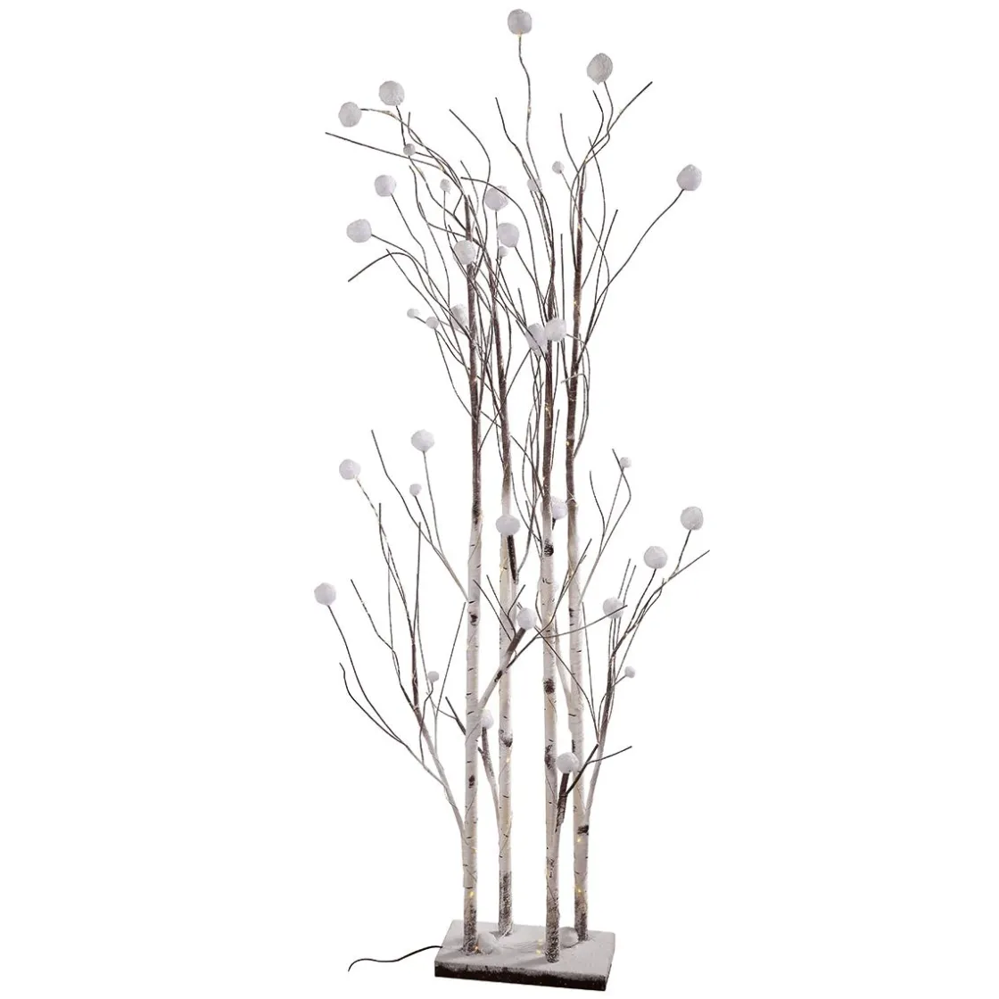 DecoWoerner Decoración De Invierno|Árboles Artificiales>Ramas De Luz LED, LED Cálido, 130 Cm