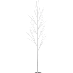 DecoWoerner Decoración De Invierno>Ramita Decorativa Blanca Longitud 145 Cm