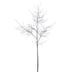 DecoWoerner Decoración De Invierno|Ramas Y Ramitas>Ramita Decorativa XL 175 Cm Con Copos